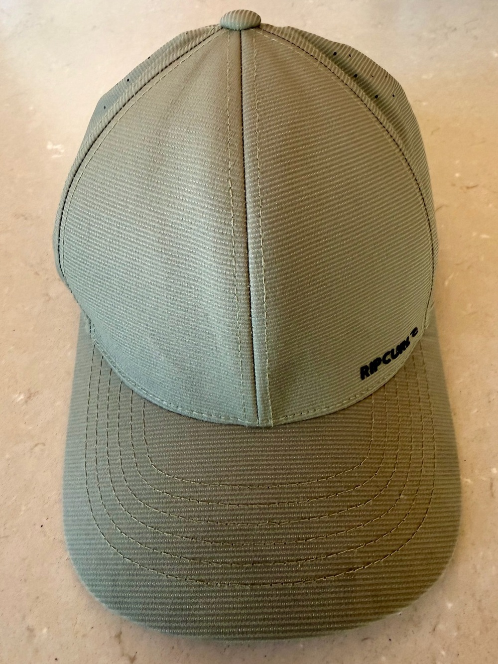 Rip Curl VaporCool Flexfit Structured Mid Profile Olive Army Green Men’s Hat Cap